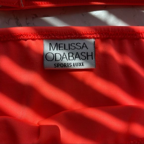 MELISSA ODABASH Neon Orange Bikini - Picture 2 of 8